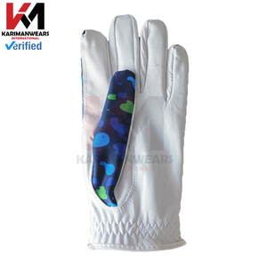 Gants de golf en cuir synthétique toutes saisons, logo personnalisé, OEM, haute adhérence, respirants, équipement d'entraînement de golf, vente en gros, usine - Product Image 4