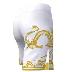Nouveaux shorts de kick-boxing pour hommes sur mesure, décontractés, avec cordon de serrage, respirants, shorts de Muay Thai conçus au Pakistan - Product Image 6
