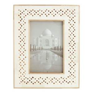 Marco de Fotos Clásico de Madera para Decoración del Hogar, Marco de Fotos de Resina y MDF para Exhibición en Pared y Mesa - Product Image 1