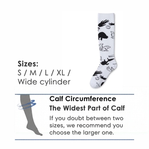 Chaussettes de compression mi-hautes 20-30 mmHg avec logo personnalisé, respirantes, absorbant la transpiration, tissées, pour hommes et femmes, fabriquées en usine à Taïwan certifiée ISO 13485 - Product Image 6