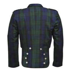 Chaqueta Prince Charlie de Alta Calidad y Bajo Precio para Venta en Línea, Chaqueta Prince Charlie con Diseño Argyle, Kilt Moderno - Product Image 3