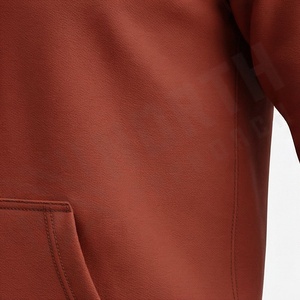 Hoodie surdimensionné élégant pour homme, design vintage délavé avec poche avant, confortable, personnalisable pour l'hiver. - Product Image 5