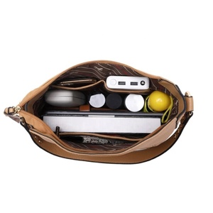 Best Top Seller AZORES SPORTS Women <b>Soft</b> Genuine <b>Leather</b> Durable Zipper Closure Shoulder <b>Bag</b> Outdoor Pocket Vintage Large - Product Image 6