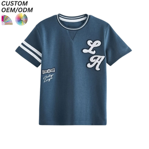 Camiseta de Verano para Niños 2026, Última Moda en Ropa para Bebés, Camiseta Corta para Niños, Soluciones de Ropa Corporativa con Impresión Personalizada al por Mayor de Fábrica - Product Image 6