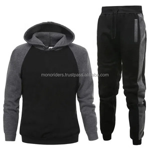 Ensemble de survêtement respirant pour hommes Mono Riders, automne-hiver, manches longues, à capuche, pour la gym, le jogging et le fitness, avec logo personnalisé, imprimé pour adultes - Product Image 4