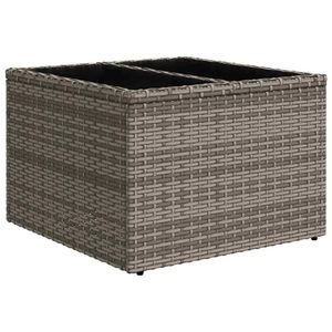 Juego de sofás de patio de ratán sintético gris de 10 piezas con cojines, solo para EE. UU., muebles de exterior - Product Image 5