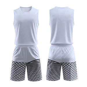 Conjuntos de baloncesto rojos y negros de poliéster 100% hechos en fábrica, uniformes de secado rápido para hombres, equipo personalizado, técnica de sublimación de talla grande - Product Image 4