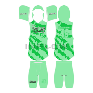Paquete de Uniformes de Fútbol Americano 7v7 Personalizados, Conjunto de Camisetas de Compresión Sublimadas para Entrenamiento de Quarterback 7 contra 7 - Product Image 2