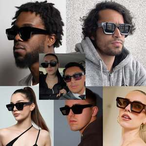 Gafas de Sol con Montura de Acetato y Logotipo Personalizado, Gafas de Sol Polarizadas para Mujer 2026, Gafas de Sol Cuadradas Retro Modernas para Mujer - Product Image 4