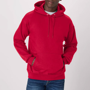 Sudadera con Capucha Roja Premium - Sudadera de Forro Polar Grueso para Ropa Urbana - Fabricante de Ropa Personalizada Directo de Fábrica en Sialkot - Product Image 6