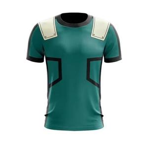 T-shirt homme en maille de coton et polyester, respirant, écologique, col rond, coupe classique, impression sérigraphique, manches courtes - Product Image 3