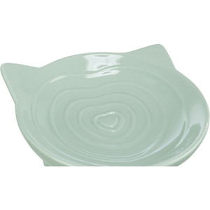 Ciotola in Ceramica per Gatti 0,15 L 14 Cm Colore Salvia Ciotola per Animali Domestici - Product Image 3