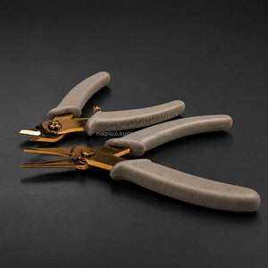 Needle Nose and <b>Wire</b> Cutter Pliers Jewelry Plating 5 Inch Stainless Steel Precision Beading <b>Wire</b> <b>Craft</b> Tool OEM - Product Image 1