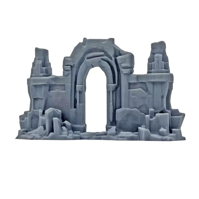 3D Printed DND Terrain Set 28mm/32mm Modular Fantasy Ruins & Buildings Tabletop Scenery for Dnd Pathfinder Dnd Miniatures