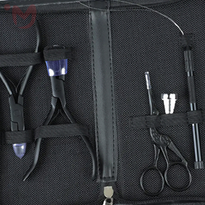 5 Pc Stainless Steel Micro <b>Bead</b> Hair <b>Extensions</b> Kit with Pliers Professional Tool for Hairstylists - Product Image 4