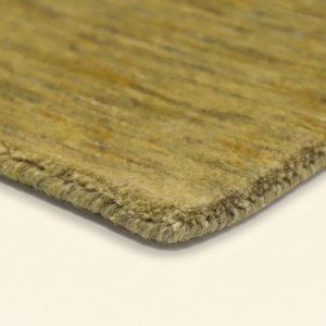 Tapis noué à la main vert Olive Meadow, tapis texturé uni minimaliste pour salon, chambre et intérieurs d'hôtel - Product Image 5