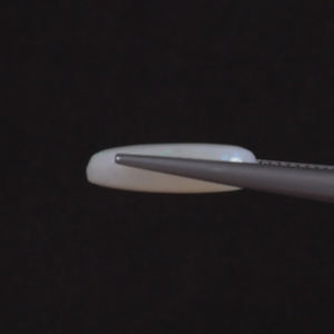 โอปอลสีขาวธรรมชาติ รูปไข่ 4.36 กะรัต ขนาด 15x9.5 มม. รับรองโดย IGI  แบบเคลือบแว็กซ์/น้ำมัน สำหรับเครื่องประดับอัญมณีอินเดีย - Product Image 2