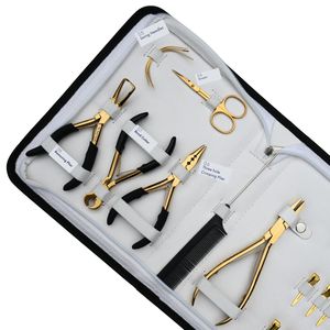 Kit Profesional de Herramientas para Extensiones de Cabello con Microperlas, Alicates para Remover, Cortador de Queratina, Pinza Plana para Crimpar, Set de Salón - Product Image 3