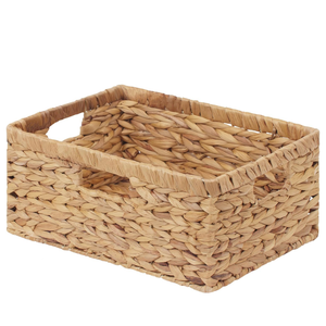 Vietnam Manufacturer Eco Friendly Handmade Water Hyacinth <b>Basket</b> Wholesale Sustainable Woven <b>Storage</b> <b>Baskets</b> - Product Image 2