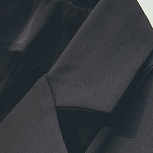 Vestidos Largos de Mujer Estilo TWO TWIN con Cuello con Muescas, Sin Mangas, Cintura Alta, Patchwork, Cordones, Malla Empalmada y Color Sólido - Product Image 5