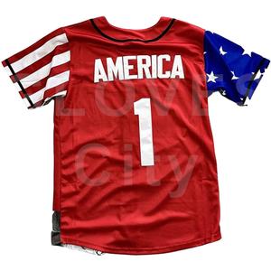 ถุงมือคอวีปักด้วยการระเหิดสำหรับ2025อย่างมืออาชีพเสื้อเจอร์ซีย์เบสบอลในเมือง - Product Image 1