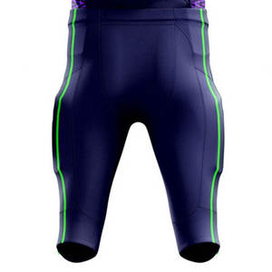 Uniforme de Fútbol Americano Sublimado Unisex, Cuello en V, Manga Corta, Ajustado, Absorbente de Humedad, Estampado Geométrico, Poliéster - Product Image 4