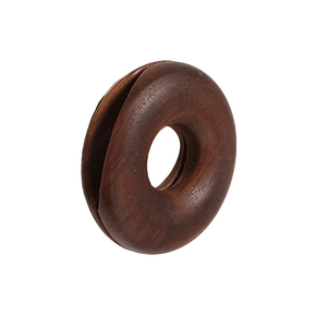 Clip de fermeture créatif en bois de hêtre et noyer noir en forme de beignet, de qualité supérieure, pour sacs alimentaires et collations, organisateur de cuisine - Product Image 1