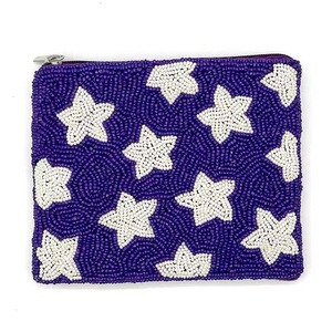 LETS GO GIRLS Pendentif perlé en cuir de conte de fées violet Lanière de téléphone Écouteur/Porte-clés Porte-monnaie Porte-monnaie Pendentif perlé - Product Image 4