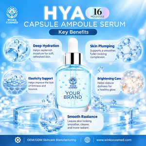 Suero Facial Hidratante con Ácido Hialurónico y Extractos Naturales, Marca Privada OEM, Logotipo Personalizado, Caja de 10 ml, Cuidado Hidratante Diario - Product Image 5