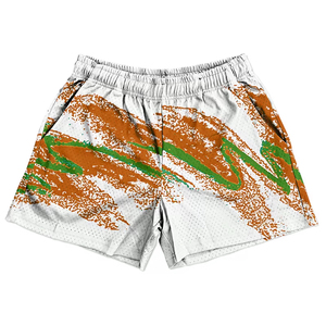 OEM Custom Men’s Gym Shorts Mesh Basketball Shorts <b>Elastic</b> Waist Lightweight Fitness Training Shorts Summer Activewear With Logo - Product Image 2