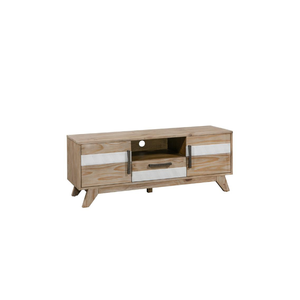 SOHO Collection Solid Wood TV <b>Unit</b> <b>2</b> Doors <b>2</b> <b>Drawers</b> Living Room Furniture Wholesale Price TV Cabinet Made Vietnam - Product Image 1