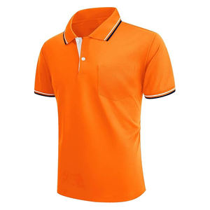 Men's Men Quick Dry Plain Polo <b>T</b>-<b>Shirt</b>-Sportwear High Quality <b>Collar</b> Style Navy Blue Blank Polo <b>Shirts</b> - Product Image 3
