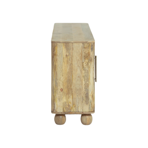 Aparador Vandana Prime Astra de madera de mango y caña - Product Image 3