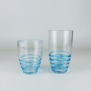 Vaso de Plástico Rosa con Remolino de 15 oz, Resistente a Roturas, Estilo Vintage, para Hogar, Fiestas y Restaurantes, Venta al por Mayor - Product Image 4