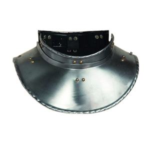 Armadura de Cuello Medieval Hecha a Mano en Acero Suave con Acabado Pulido para Ferias Renacentistas, Cosplay y Decoración del Hogar - Product Image 1