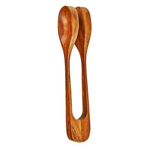 Cucharas musicales de madera profesionales, herramienta de percusión hecha a mano para bandas folclóricas y artistas callejeros - Product Image 6