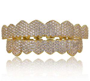Joyería Dental de Diamantes y Oro Personalizada de Calidad de Exportación, Accesorios Pequeños de Hip Hop para Fiestas, Sesiones de Fotos y Regalos - Product Image 1
