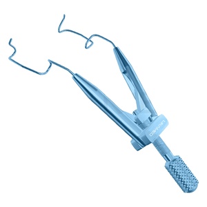Espéculo Ocular Ajustable Lieberman de Titanio y Acero Inoxidable con Estilo de Tornillo Manual para una Colocación Precisa y Sólida - Product Image 1