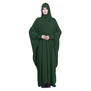 <b>Eid</b> Muslim Women Abaya <b>Dress</b> Full Cover Prayer Garment Hijab <b>Long</b> Khimar Kaftan Robe Overhead Arab Middle East Maxi Gown Islamic - Product Image 5