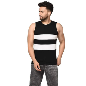 Premium <b>Men</b> Breathable Athletic Tank Top Lightweight Polyester/Cotton Sports <b>Vest</b> for Workout Training Running Casual Fitness - Product Image 1