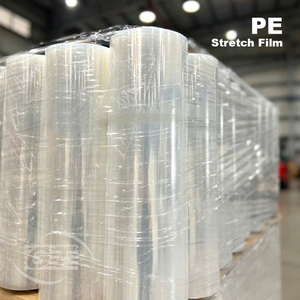 Usine vietnamienne de vente en gros d'emballages transparents en LLDPE pour la fabrication de rouleaux géants de film étirable en PE - Product Image 3