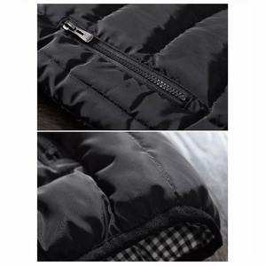 Veste d'hiver matelassée de haute qualité et tendance sans capuche, demi-veste sans manches pour hommes, veste matelassée sans manches - Product Image 4