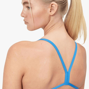 Traje de Baño de Una Pieza para Mujer ZABEX SPORTS de Primera Calidad con Decoración de Cristales, Tejido Transpirable y Antibacteriano de Spandex/Nailon - Product Image 3