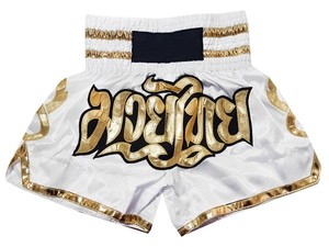 Shorts de Muay Thai personnalisés pour hommes et femmes, shorts de fitness, shorts de boxe MMA, shorts de combat pour hommes, 100% polyester - Product Image 5