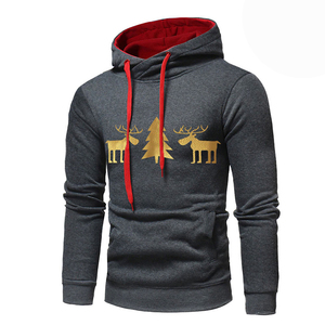 Nouveaux sweats à capuche pour hommes de couleur unie, personnalisables, de qualité supérieure, surdimensionnés, style vintage, en vente - Product Image 2