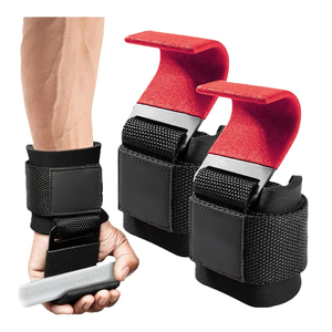 Crochet de levage réglable pour entraînement de musculation, respirant, antidérapant, imperméable, support robuste - Product Image 6