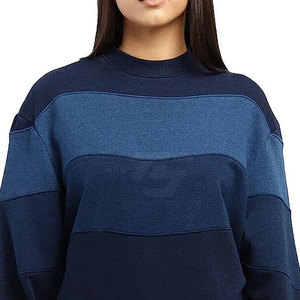 Sweat-shirts pour femmes de fabrication pakistanaise, couleur unie, logo imprimé personnalisé, vêtements décontractés pour femmes - Product Image 5