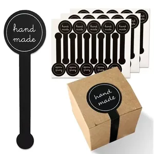 Étiquettes personnalisées brillantes pour bougies - Autocollants de luxe personnalisés pour l'emballage des bougies - Product Image 1