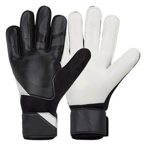 Gants de gardien de but de football de haute qualité avec support de poignet, fermeture Velcro, double couche de latex pour l'entraînement - Product Image 1