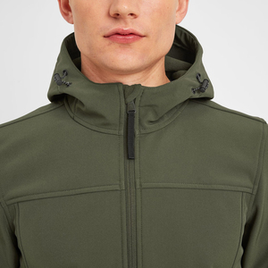 Vestes softshell imperméables et chaudes pour hommes, service OEM, fermeture éclair, randonnée, chasse, activités de plein air - Product Image 6